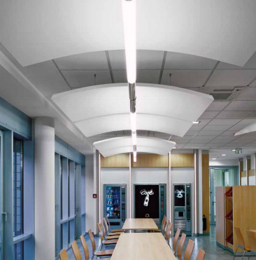 Потолок дизайнерский из панелей Armstrong (металл) METAL CANOPY