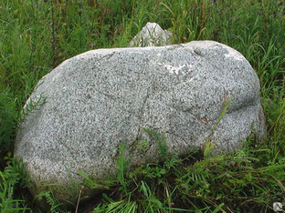 Натуральный камень валун (речной окатыш) #1
