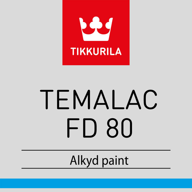 Эмаль высокоглянцевая Темалак ФД 80 (TEMALAC FD 80) TСL 18л