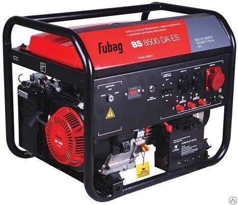 Бензиновая электростанция Fubag BS 8500 DA ES