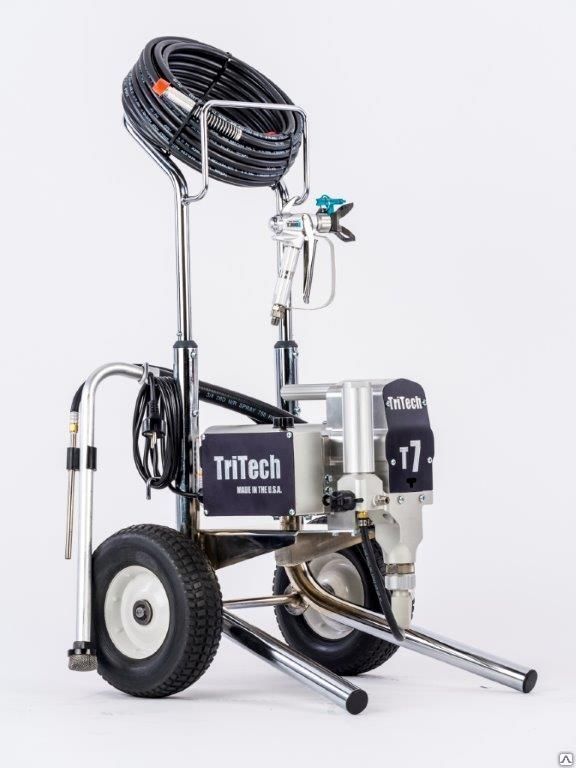Окрасочный агрегат Tritech T7 Lo-Cart безвоздушный