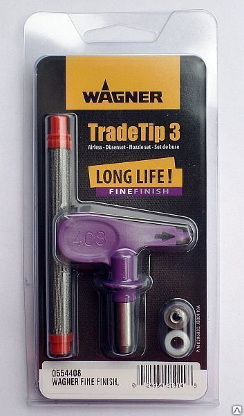 Безвоздушная форсунка Wagner Trade Tip 3