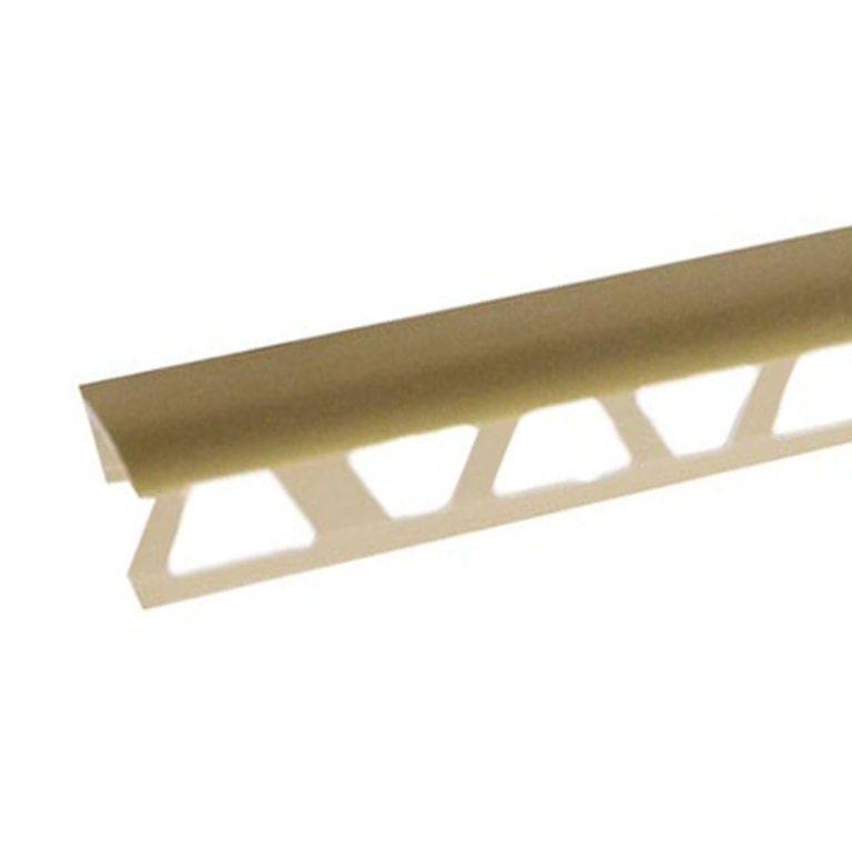 Раскладка п/плитку наружняя "ideal" металлик золотистый 10 мм, 2500 мм (082) нп10 Идеал