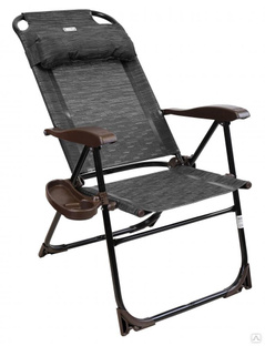 Кресло-шезлонг с полкой (КШ2/5 венге) 120 кг 