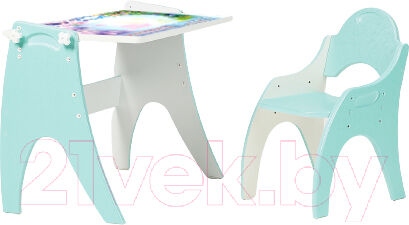 Комплект мебели с детским столом Tech Kids Части Света / 14-433 1