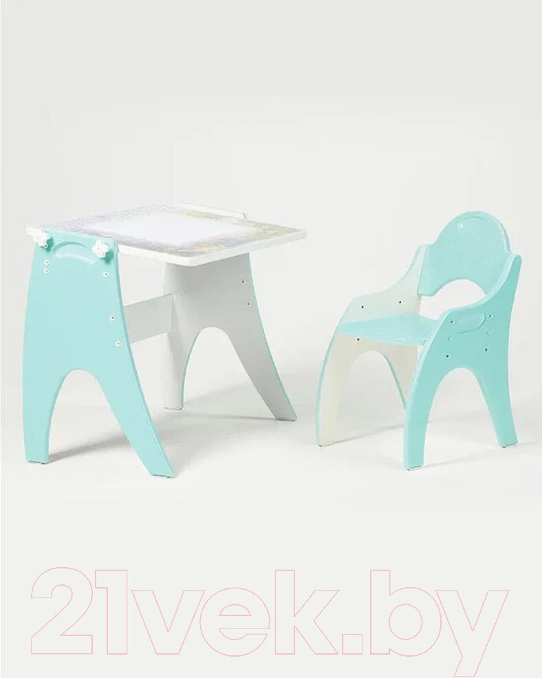 Комплект мебели с детским столом Tech Kids Части Света / 14-433 4