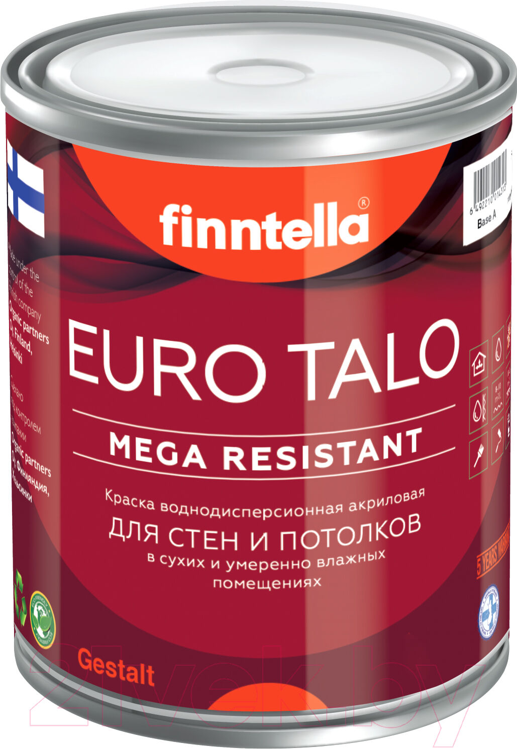 Краска Finntella Euro Talo Salvia F-04-1-1-FL051