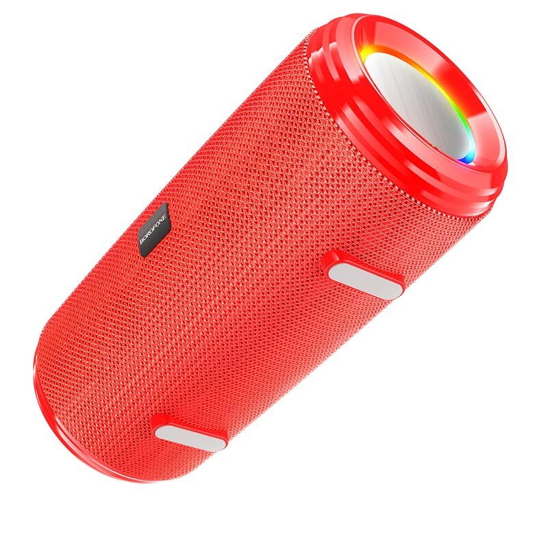 Колонка портативная Borofone BR13 Bluetooth 5.0, USB,FM, красный 4