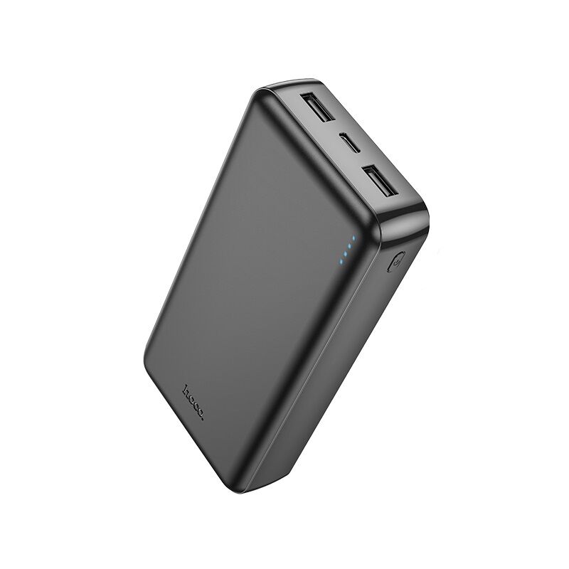 Портативный аккумулятор 20000mAh 2гн.USB 5V, 2,1A J100A, чёрный "Hoco" 2