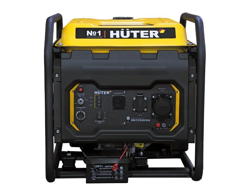 Инверторный генератор Huter DN12500iXA (электростартер) 3