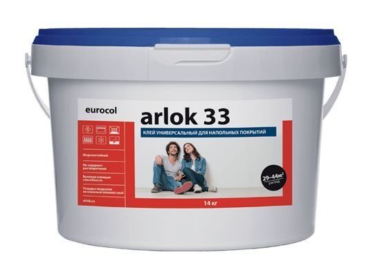 Клей Arlok 33 водно-дисперсионный 14 кг