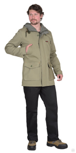 Куртка ГОРЧУК демисезонная, светло-олива (подкладка флис) #1