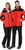Куртка флисовая ТЕХНО (флис дублированный) красная с черным #1