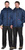 Куртка ПРАГА-ЛЮКС короткая с капюшоном, темно-синяя #1