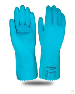 Перчатки Safeprotect КЛИНХОУМ (латекс, хлопковый слой, толщина 0,40 мм, дл.300мм) 