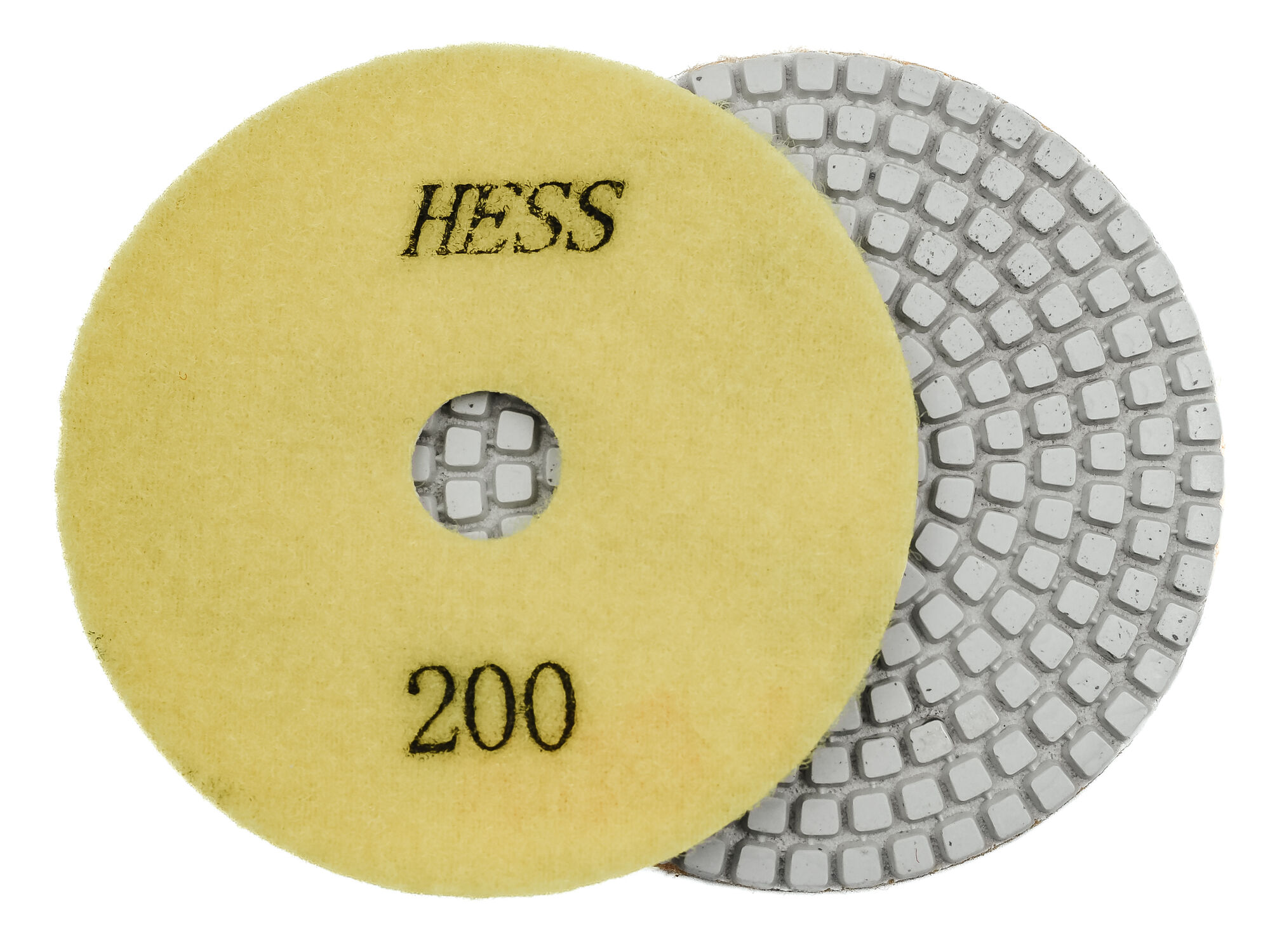 Алмазные гибкие диски № 200 Ø 100 "hess" c водяным охлаждением 1 шт