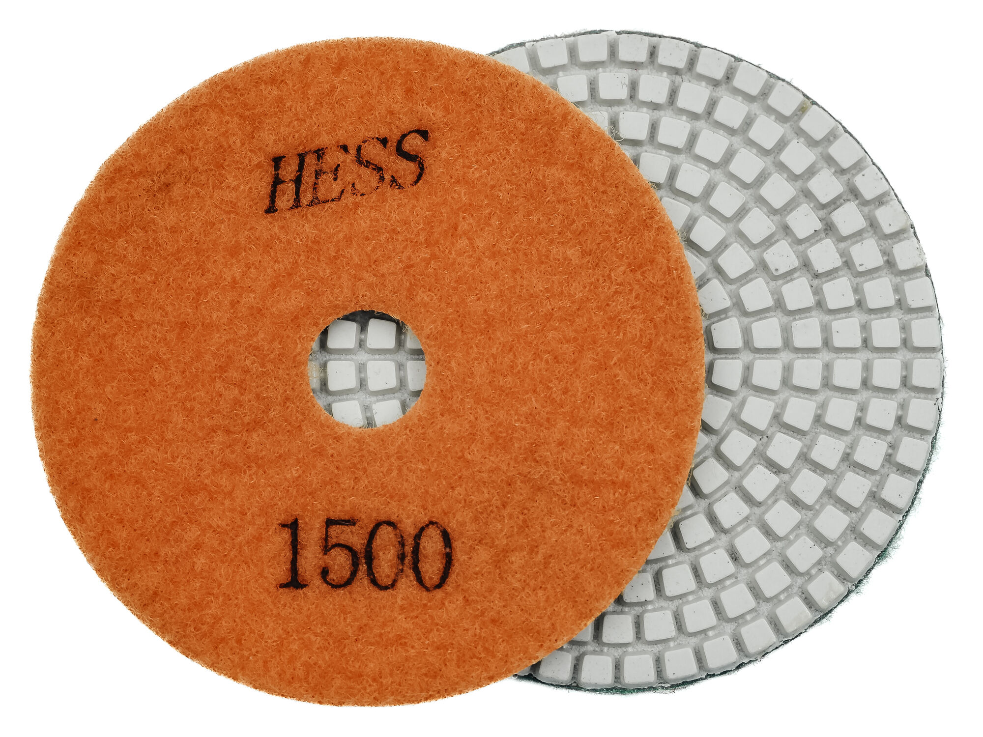 Алмазные гибкие диски № 1500 Ø 100 "hess" c водяным охлаждением 1 шт