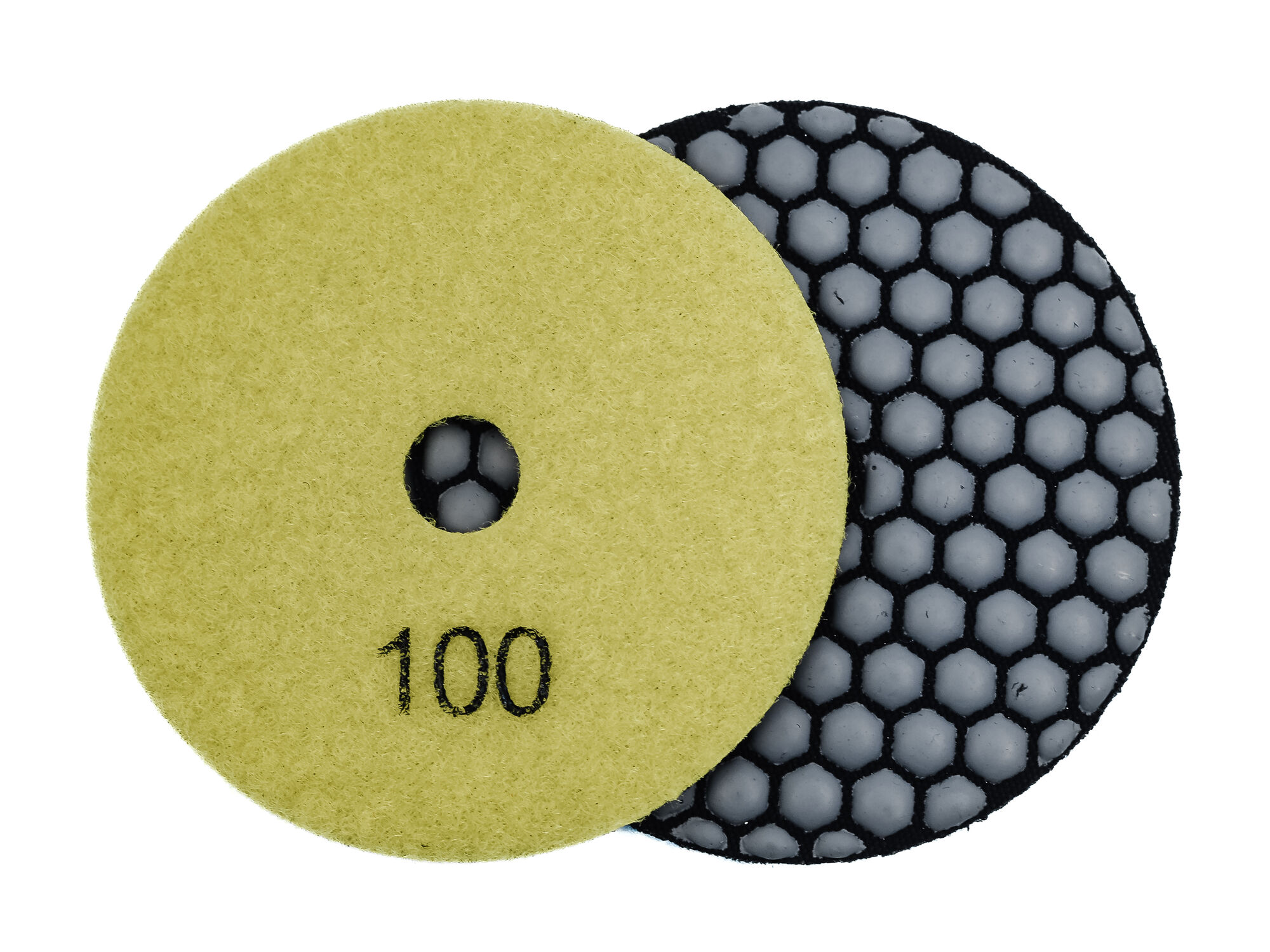 Алмазные гибкие диски № 100 Ø 100 "соты" сухие 8 номеров 1 шт