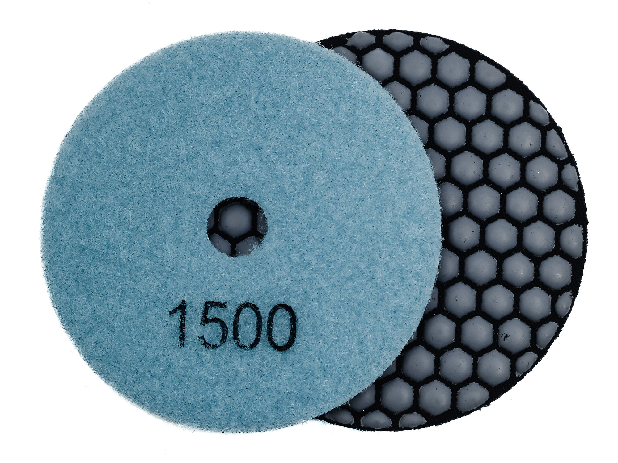Алмазные гибкие диски № 1500 Ø 100 "соты" сухие 8 номеров 1 шт