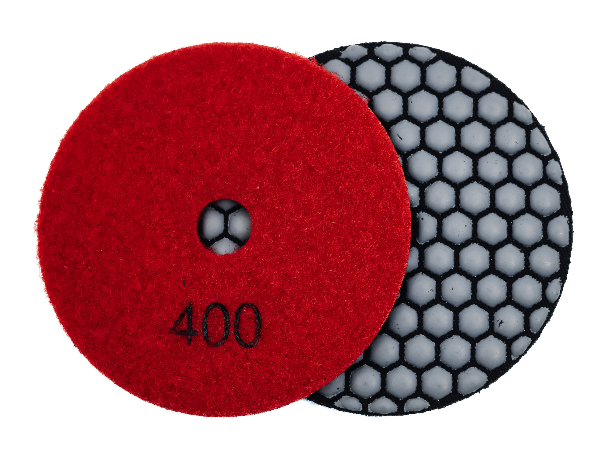 Алмазные гибкие диски № 400 Ø 100 "соты" сухие 8 номеров 1 шт