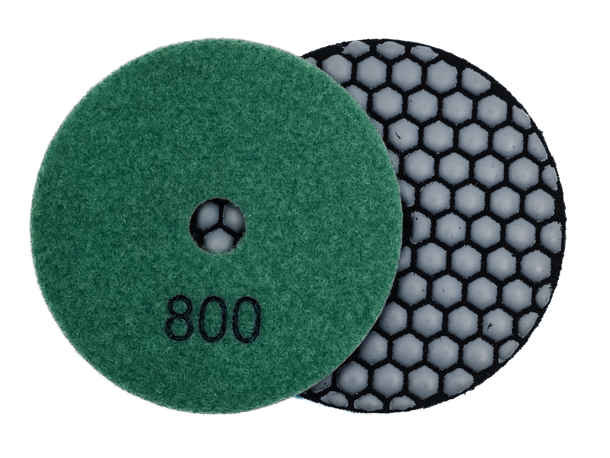Алмазные гибкие диски № 800 Ø 100 "соты" сухие 8 номеров 1 шт