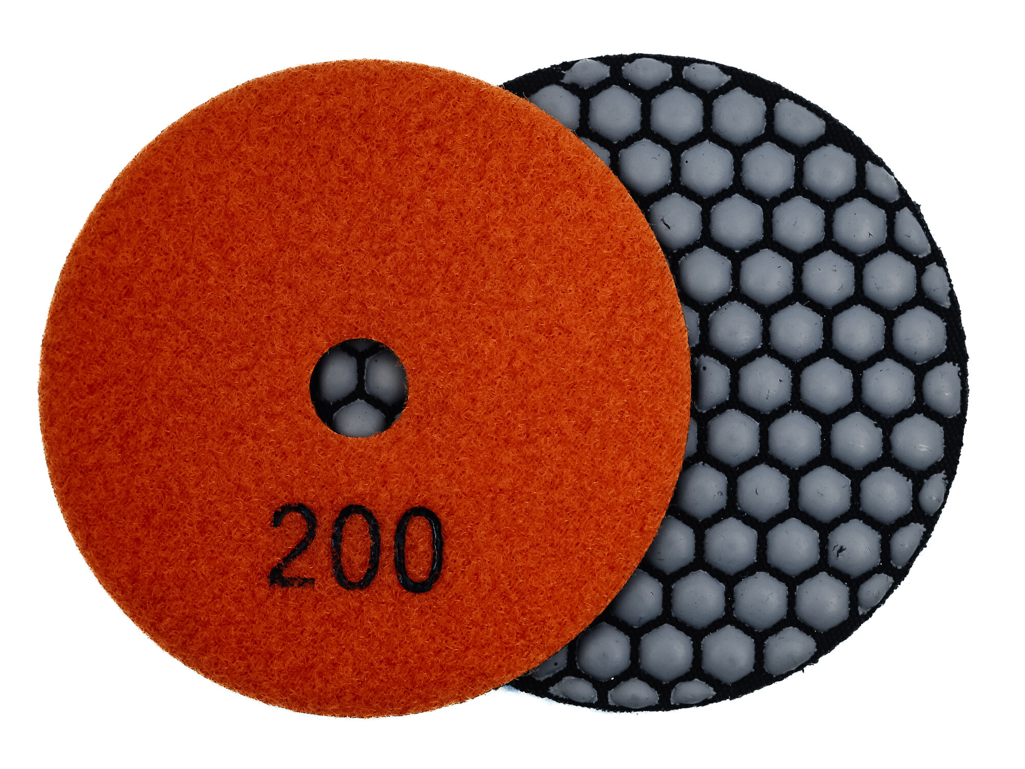 Алмазные гибкие диски № 200 Ø 100 "соты" сухие 8 номеров 1 шт