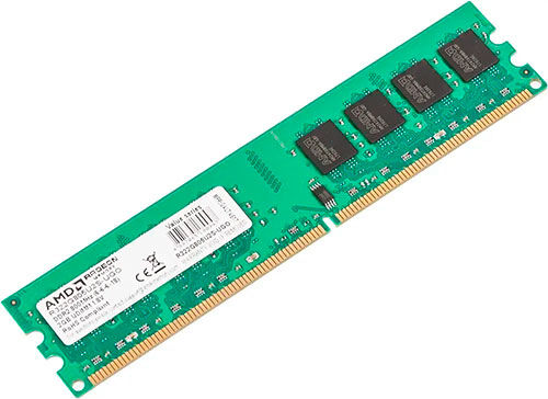 Оперативная память AMD DDR2 2Gb 800MHz (R322G805U2S-UGO) оем
