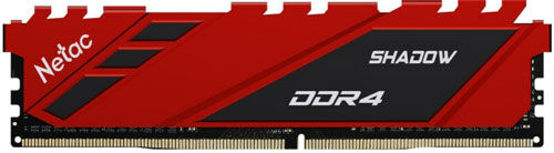 Оперативная память Netac DDR4 8GB 2666MHz Shadow Red (NTSDD4P26SP-08R)