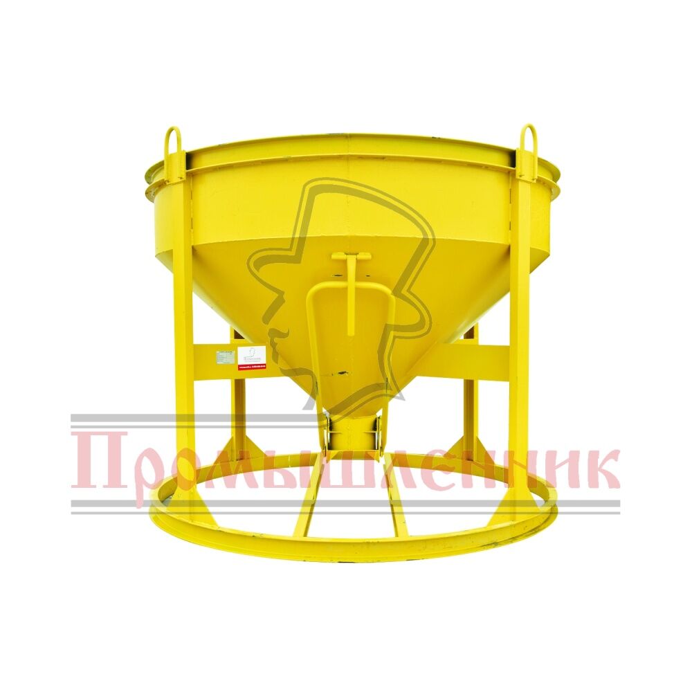 Бадья для бетона БН 2,5м3 H с лотком, цена в Краснодаре от компании  Промышленник