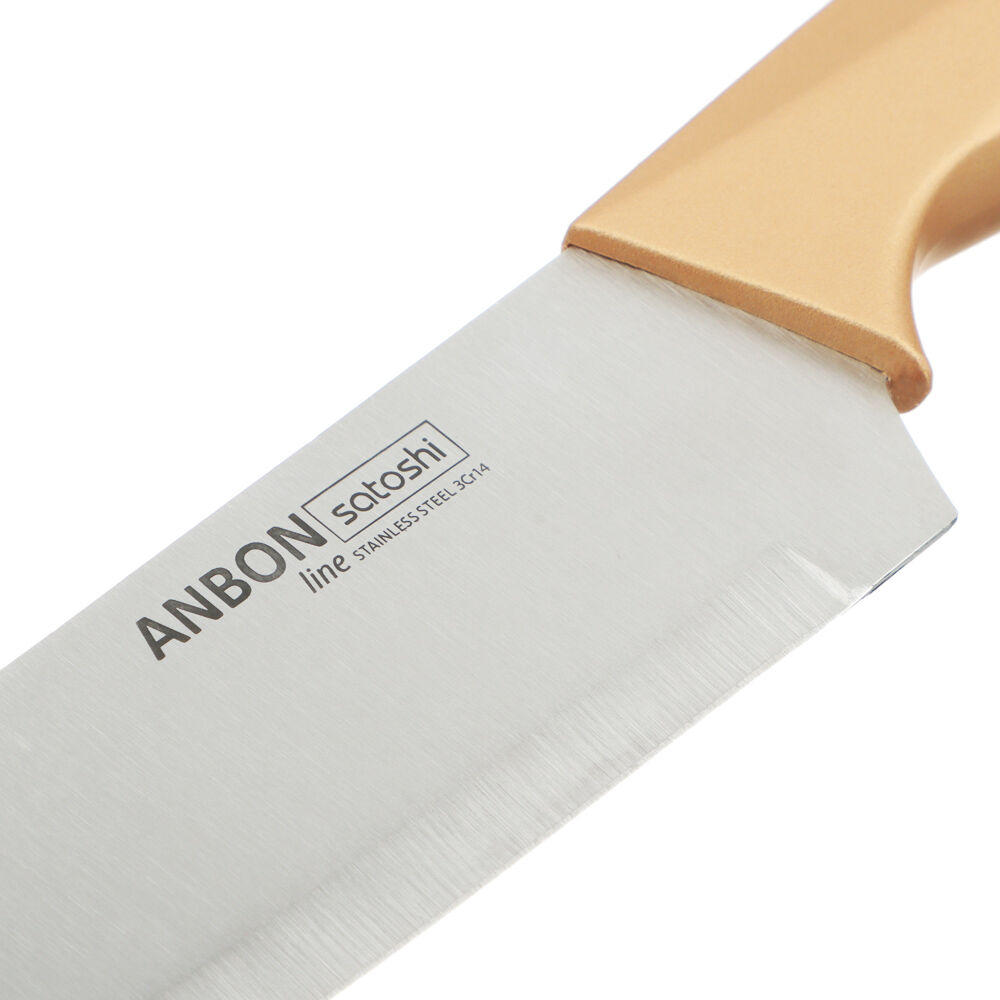 SATOSHI Анбон Набор ножей кухонных 8пр, вращающаяся подставка 10
