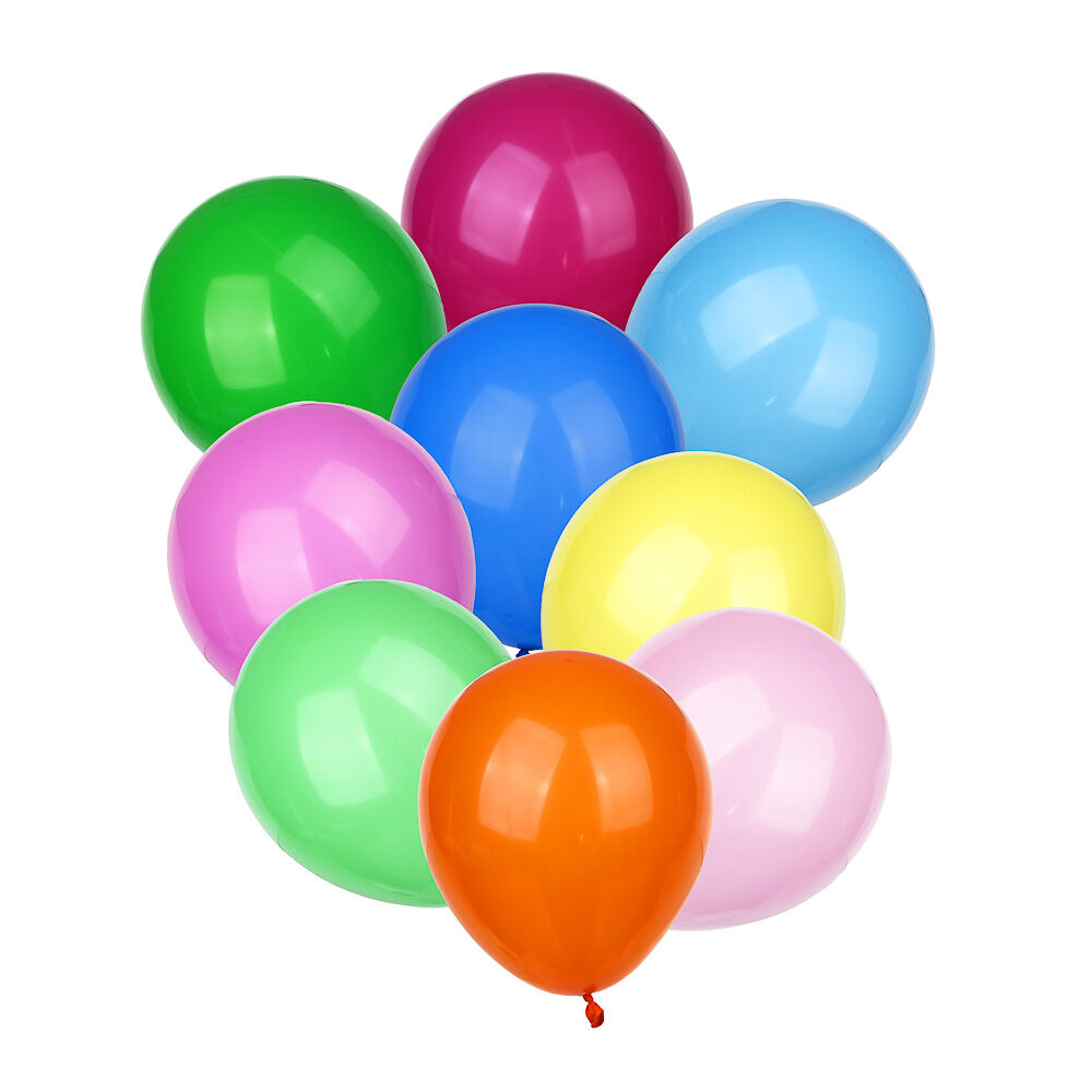 Капитан Весельчак Набор воздушных шаров 10шт, латекс, 10", микс цветов пастель 1