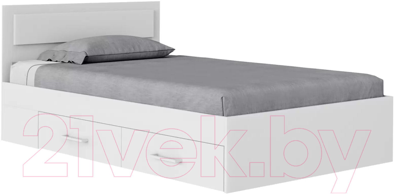 Двуспальная кровать Mio Tesoro Абрау с ящиками 160x200 1