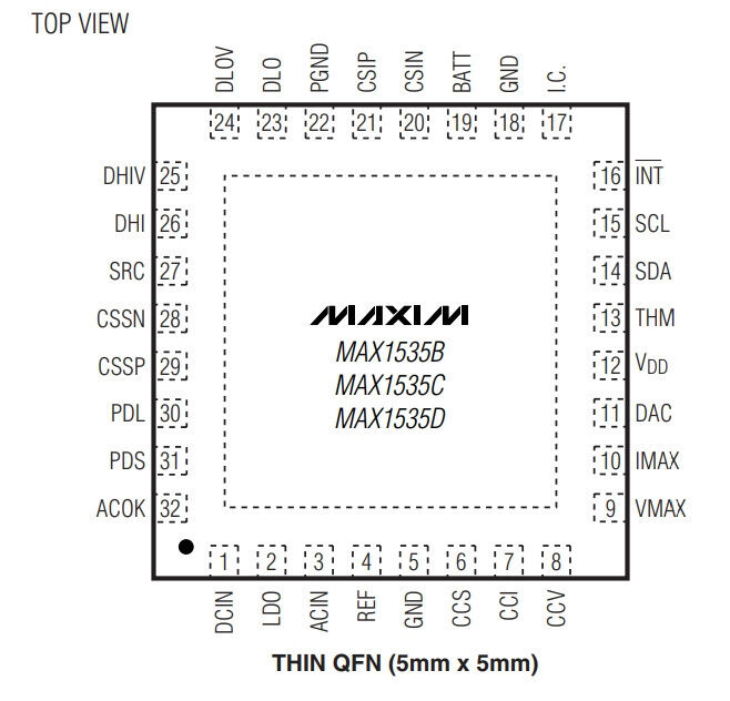 Микросхема MAX1535C MAXIM