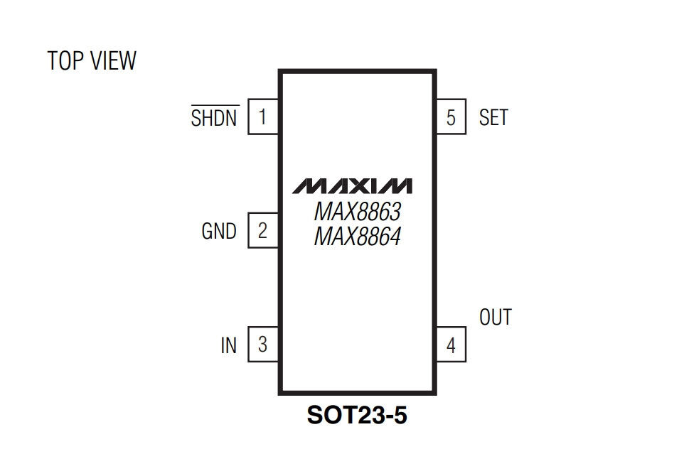 Микросхема MAX8863R MAXIM