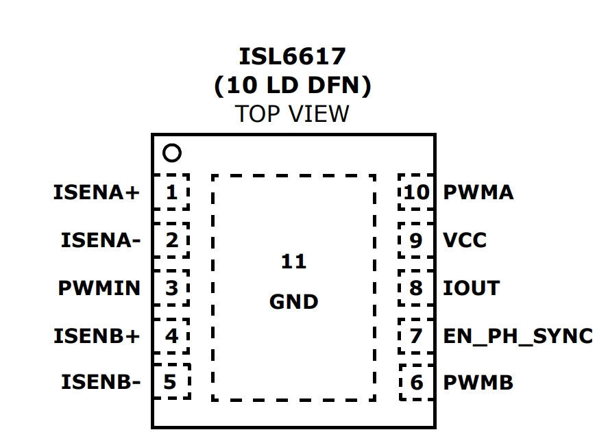 Микросхема ISL6617CRZ Intersil