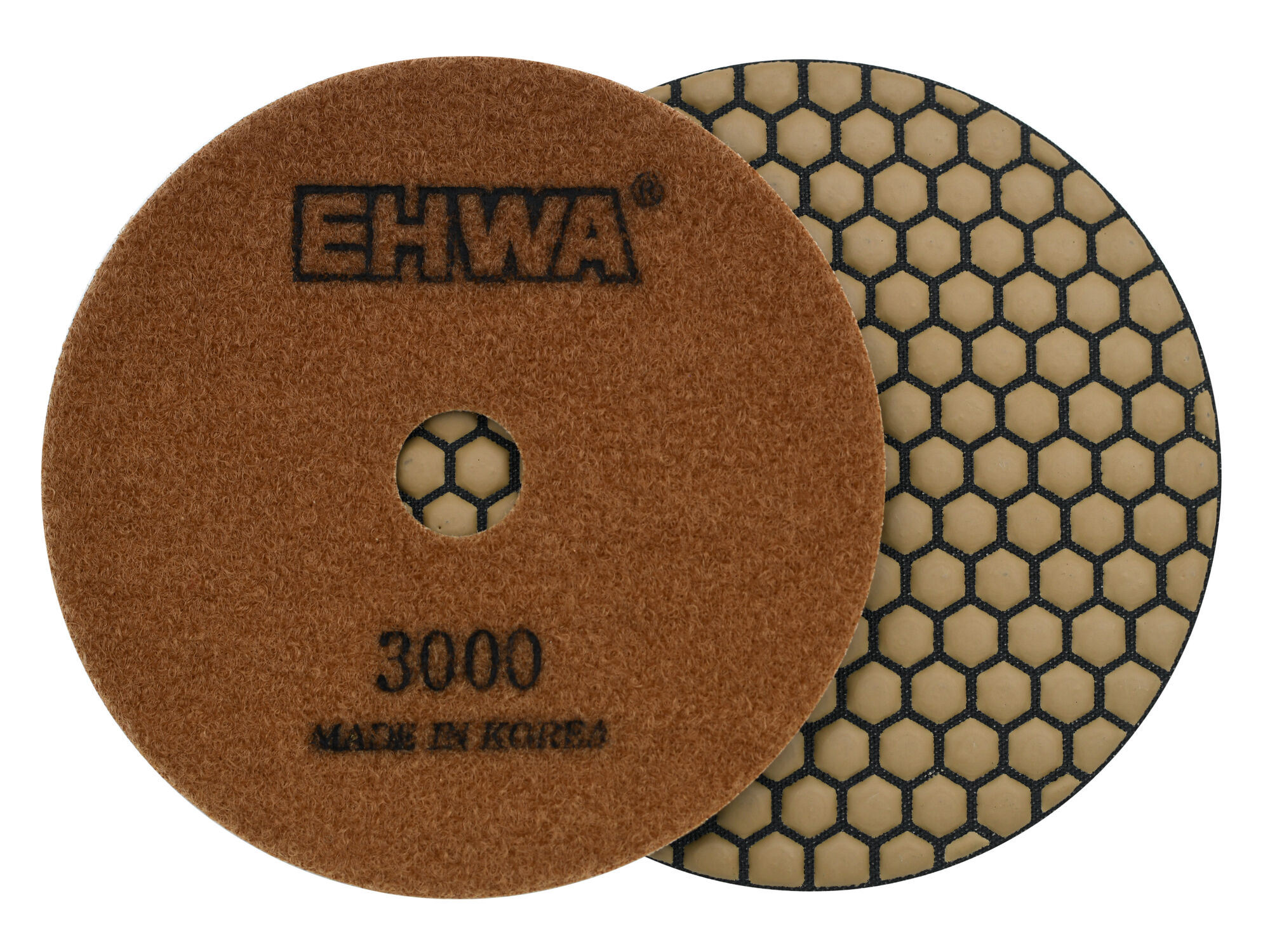 Алмазные гибкие диски № 3000 ф 125 мм "EHWA" сухие 1 шт