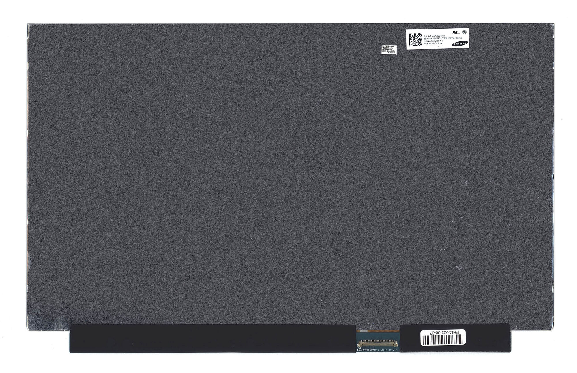 Матрица для ноутбука 15.6 3840x2160 40pin eDp Slim OLED ATNA56WR08 Glossy 60Hz