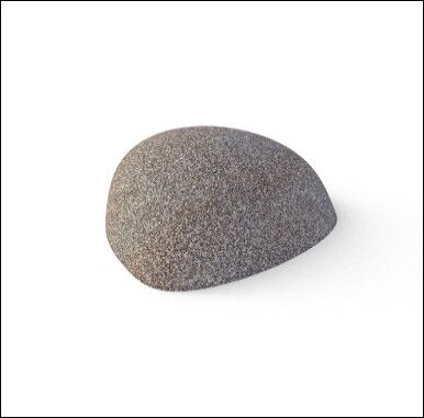 Объёмная резиновая фигура Камень малый L650 из окрашенной резиновой крошки