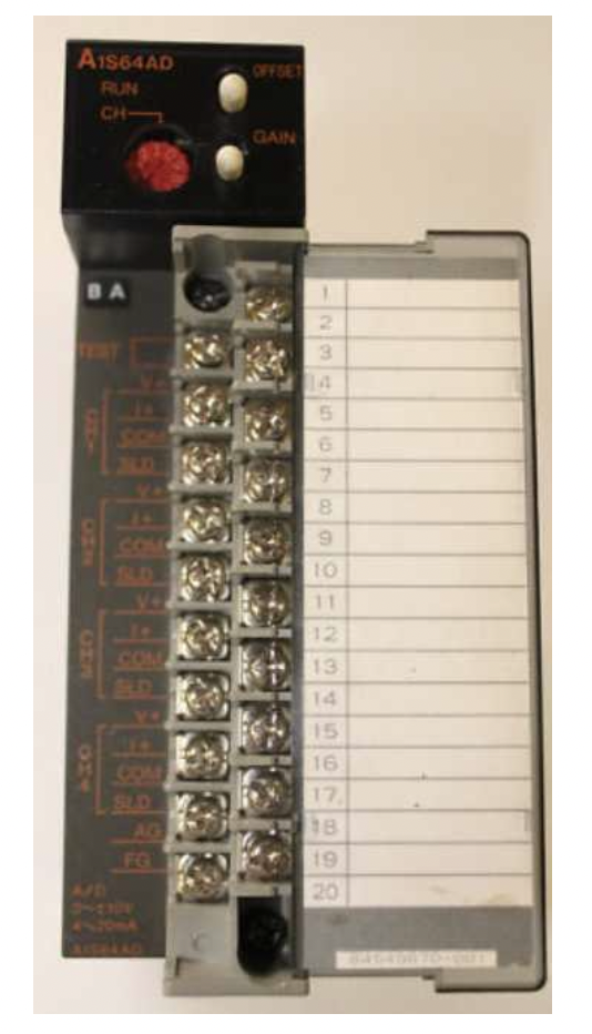 A1S64AD Модуль аналоговых входов системы AnS; 4 analog inputs