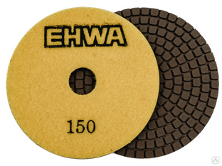 Алмазные гибкие диски № 150 ф 100 мм "EHWA" с водяным охлаждением 1 шт 