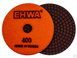 Алмазные гибкие диски № 400 ф 100 мм "EHWA" с водяным охлаждением 1 шт 