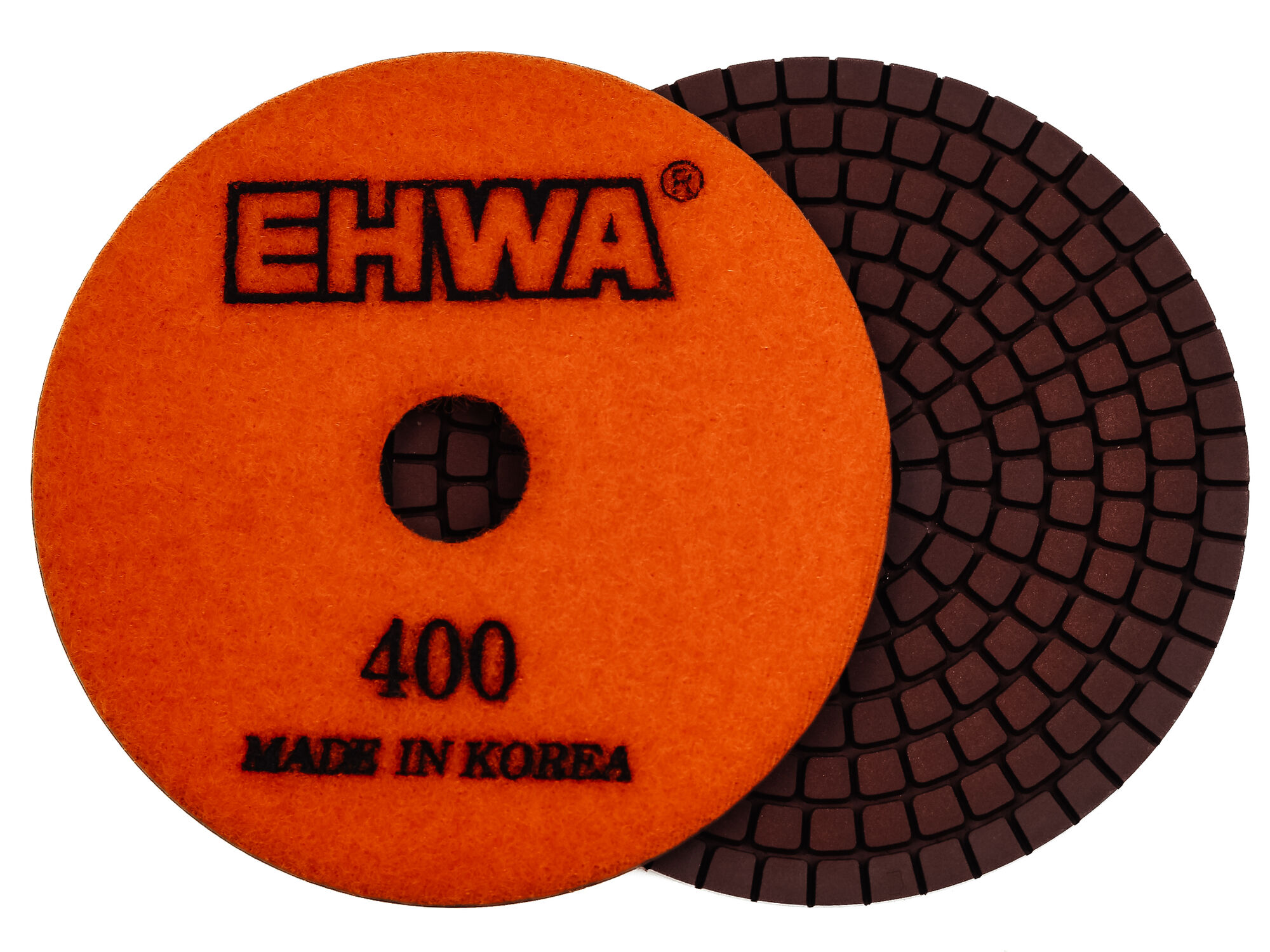 Алмазные гибкие диски № 400 ф 100 мм "EHWA" с водяным охлаждением 1 шт