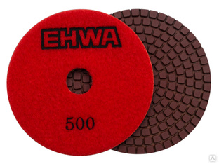 Алмазные гибкие диски № 500 ф 100 мм "EHWA" с водяным охлаждением 1 шт 