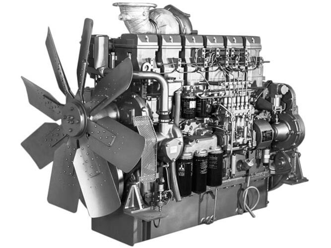 Двигатель Mitsubishi S6R2-PTAA
