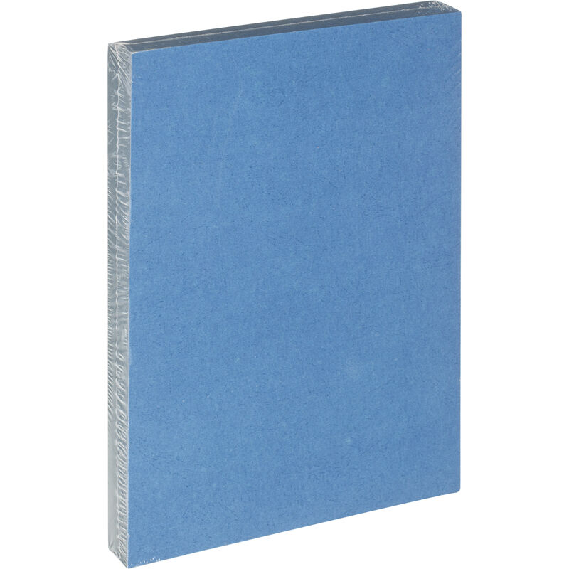 Обложки для переплета картонные А4 230 г/кв.м синие зернистая кожа (100 штук в упаковке) NoName