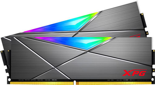 Оперативная память ADATA DDR4 16GB (2x8GB) 4133MHz XPG SPECTRIX D50 Grey (AX4U41338G19J-DT50)