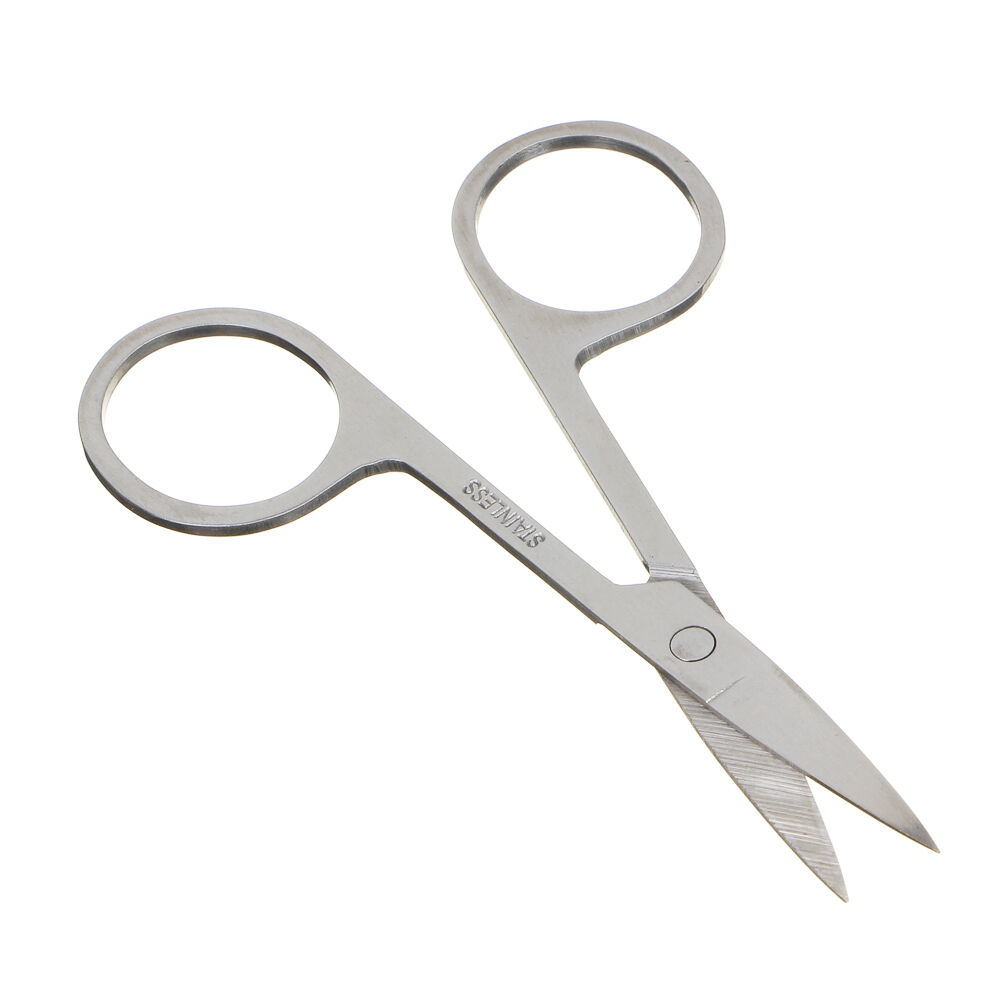 ЮНИLOOK Ножницы маникюрные для ногтей и кутикулы с прямыми лезвиями, сталь, 8,8см, HS-0621 3