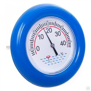 Термометр Chemoform круглый (синий) 