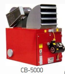 Воздухонагревательная система на отработанном масле CB-5000 с тепловой нагрузкой до 146 кВт