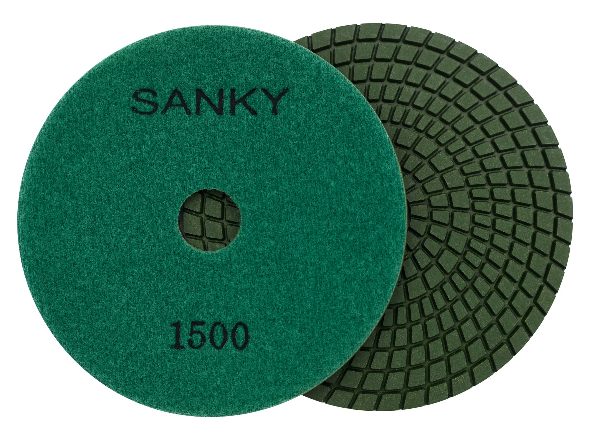 Алмазные гибкие диски Ø 125 №1500 САНКИ c водяным охлаждением